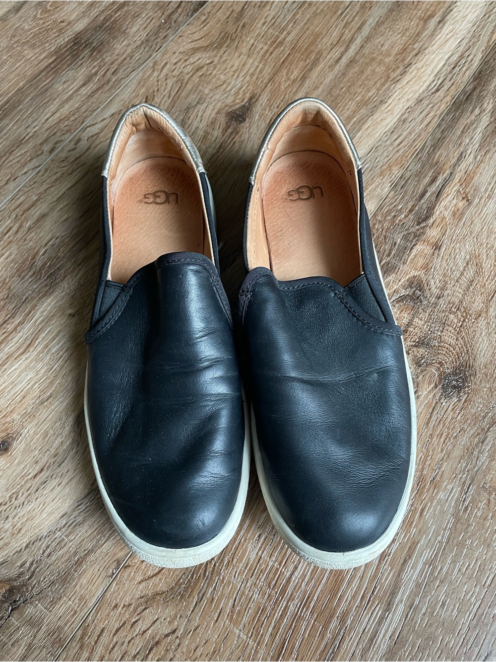 UGG Women's Black Slip-On Sneakers